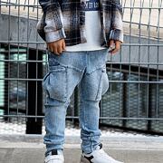 All for kids soft denim kapsáče blue