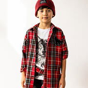 Mash Mnie red karo košile WOLF