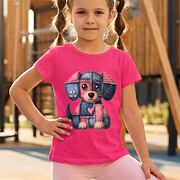 Pejsek triko růžové