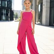 Elegant letní overal malinový