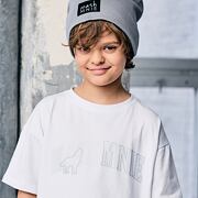 MASH MNIE žebrovaná čepice stone grey