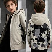 Jarní přechodová bunda DESIGN sand beige