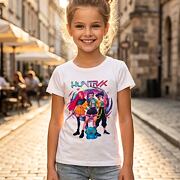 Huntrix triko bílé