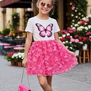 Motýlkové šaty s kabelkou dark pink