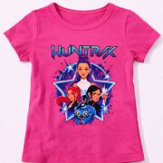 Huntrix triko růžové