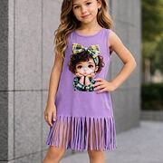 Sweetie letní šaty fialové