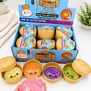 Squishy dumpling memory foam GLITTER