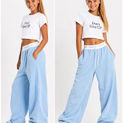 DESIGNED premium lounge teen pants BABY BLUE