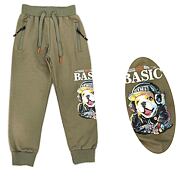 Basic tepláky DOG khaki