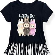 Labubu triko FRIENDS černé