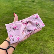 Květovaná čelenka pink