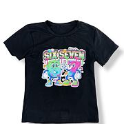 Six Seven triko černé