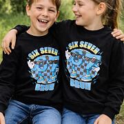 Six Seven mikina černá