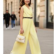 Plisovaný overal s páskem sunshine