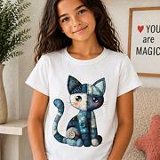 Kočička triko bílé