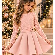 Sváteční šaty Elegance pink
