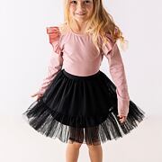 Black maxi tutu sukně Lily Grey