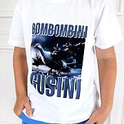 Bombombini gusini triko bílé