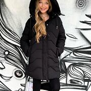 Zimní kabát Elis černý