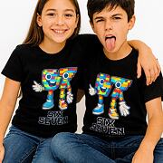 Six Seven triko černé