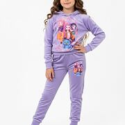 Demon Hunters soft velur souprava MAGIC lila