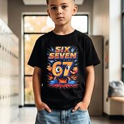 Six Seven triko černé