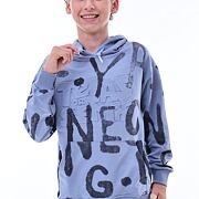 Chlapecká mikina modrá