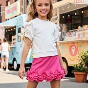 Mašličková blůzka bílá