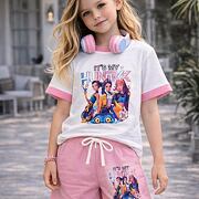 Huntrix letní komplet pink