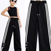 Černé streetwear lounge tepláky