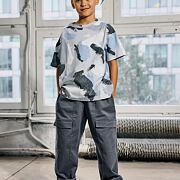 Mash Mnie cargo baggy kalhoty dark grey