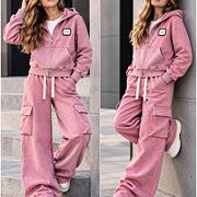 Soft cotton denim teenage souprava ROSE VINTAGE