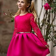 Luxury MAGENTA dress