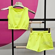 MIU neon sporty set žlutý
