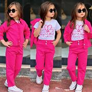 DENIM dark pink 3-dílný komplet