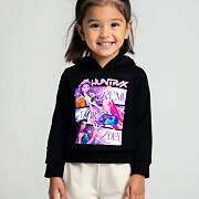 Huntrix zateplená mikina černá