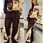 NEW YORK zateplená souprava choco