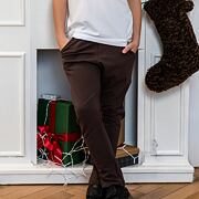 All for kids elegant kalhoty brown