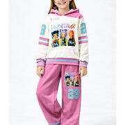 Demon Hunters zateplená sporty souprava dark pink