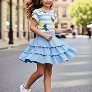 Lemon letní šaty blue