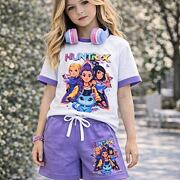 Huntrix letní komplet lila