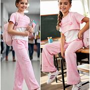 3-dílný komplet Los Angeles pink