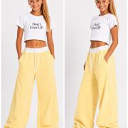 DESIGNED premium lounge teen pants BANANA