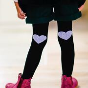Bavlněné punčochy HEART black