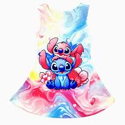 Lilo & Stitch letní šaty RAINBOW