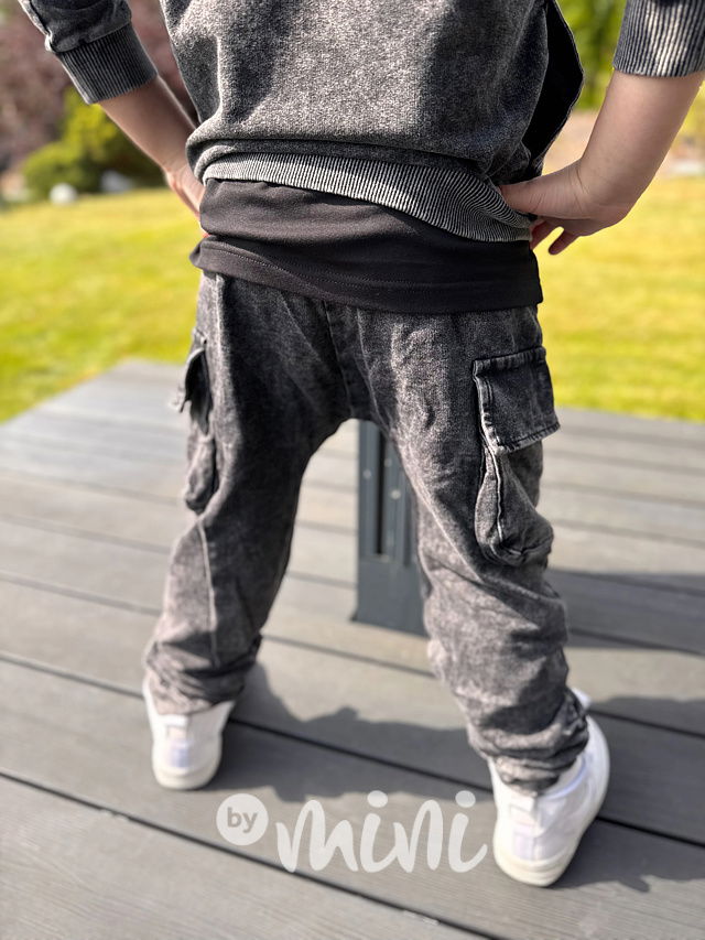 Soft denim kapsáče dark