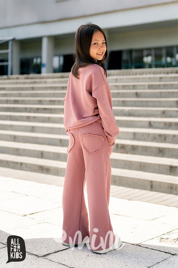 All for kids volné tepláky pink