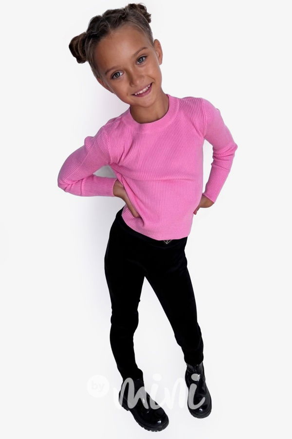 Stretch svetřík pink