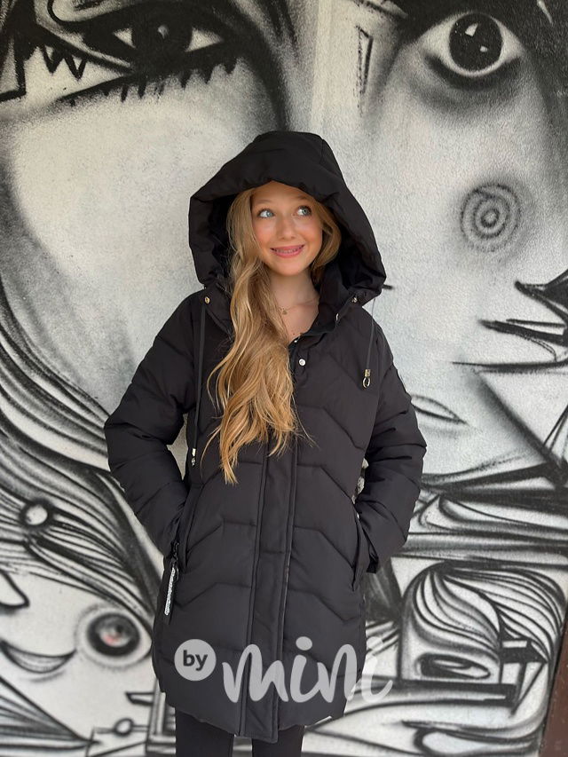 Zimní kabát Elis černý