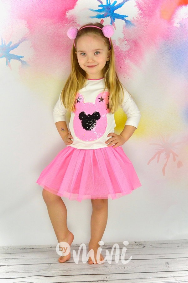 Neon tutu Mickey set spring